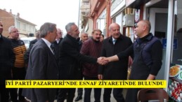 İYİ PARTİ MİLLETVEKİLİ ADAYI AYDOĞDU PAZARYERİ’NDE ESNAF ZİYARTİNDE BULUNDU