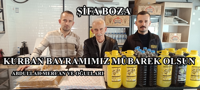 ŞİFA BOZA ABDULLAH MERCAN’IN KURBAN BAYRAM MESAJI