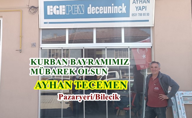 CAMCI AYHAN TECEMEN’İN KURBAN BAYRAM MESAJI