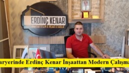 Pazaryerinde Erdinç Kenar İnşaattan Modern Çalışmalar