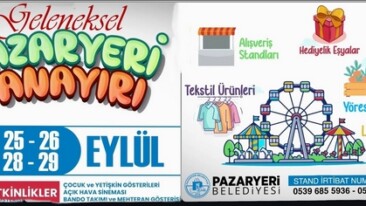 3.GELENEKSEL PAZARYERİ PANAYIRI