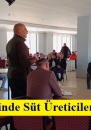 Pazaryerinde Süt Üreticileri Toplantısı