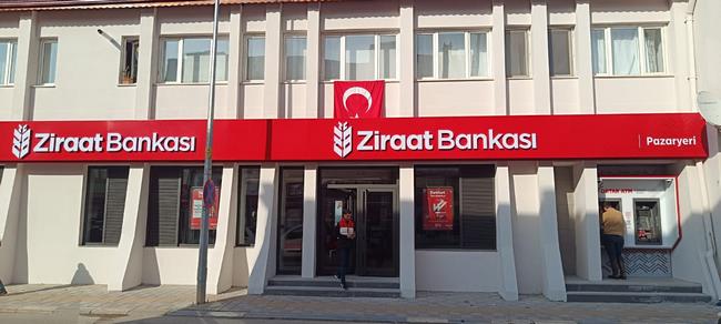 Pazaryeri Ziraat Bankası Yenilenen Konseptiyle Hizmete Açıldı