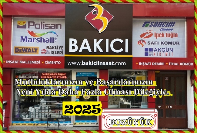 BAKICI TİCARET’İN YENİ YIL MESAJI