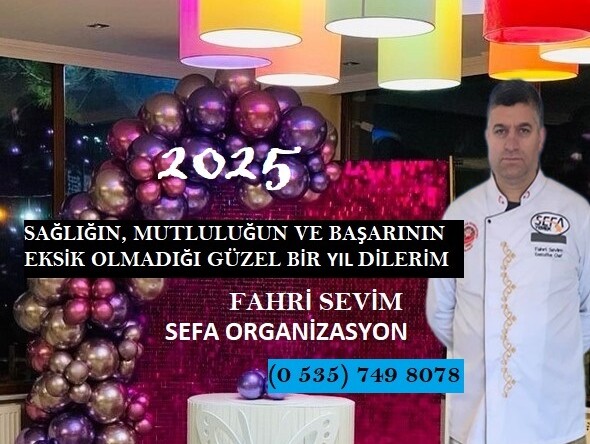 Sefa Organizasyon’dan Yeni Yıl Mesajı